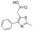 2-Methyl-4-phenyl-5-thiazoleacetic acid