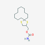 1,4-dithiaspiro[4.11]hexadec-2-ylmethyl carbamate