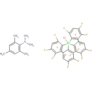 Borate(1-), tetrakis(2,3,4,6-tetrafluorophenyl)-, hydrogen, compd. withN,N,2,4,6-pentamethylbenzenamine (1:1)