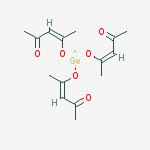 tris(pentane-2,4-dionato-O,O')germanium molecular structure
