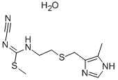 N-Cyano-N-[2-(5-methylimidazole-4-methylthio)ethyl]-S-methyl isothiourea