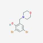 Phenol, 2,4-dibromo-6-(4-morpholinylmethyl)-