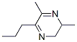 PYRAZINE,2,3-DIHYDRO-2,6-DIMETHYL-5-PROPYL-