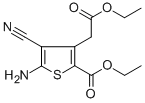 Ethyl 5-amino-4-cyano-3-(2-ethoxy-2-oxoethyl)thiophene-2-carboxylate