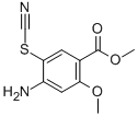 Methyl 4-amino-2-methoxy-5-thiocyanobenzoate