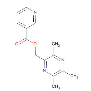 3-Pyridinecarboxylic acid, (trimethylpyrazinyl)methyl ester