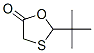 2-tert-Butyl-1,3-oxathiolan-5-one molecular structure