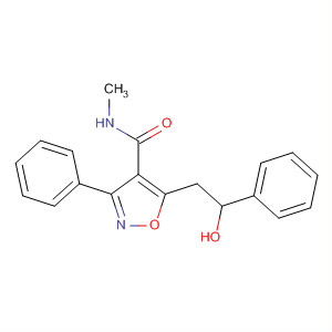 4-Isoxazolecarboxamide,5-(2-hydroxy-2-phenylethyl)-N-methyl-3-phenyl-