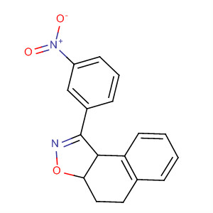 Naphth[1,2-d]isoxazole, 3a,4,5,9b-tetrahydro-1-(3-nitrophenyl)-