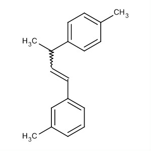 Benzene, 1-methyl-3-[3-(4-methylphenyl)-1-butenyl]- molecular structure