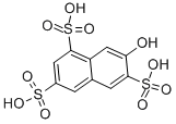 2,NAPHTHOL-3,6,8-TRISULFONIC ACID molecular structure