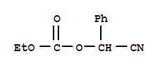 cyano(phenyl)methyl ethyl carbonate molecular structure