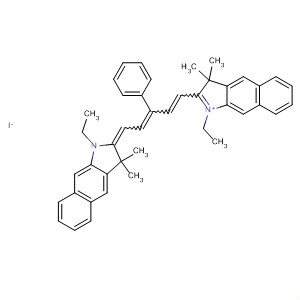 3H-Benz[f]indolium,1-ethyl-2-[5-(1-ethyl-1,3-dihydro-3,3-dimethyl-2H-benz[f]indol-2-ylidene)-3-phenyl-1,3-pentadienyl]-3,3-dimethyl-, iodide