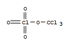 Trichloromethyl perchlorate [Forbidden] molecular structure
