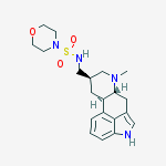 N-{[(8beta)-6-methylergolin-8-yl]methyl}morpholine-4-sulfonamide