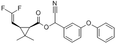 FLUOROCYPHENOTHRIN molecular structure