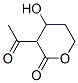 2H-PYRAN-2-ONE,3-ACETYLTETRAHYDRO-4-HYDROXY-