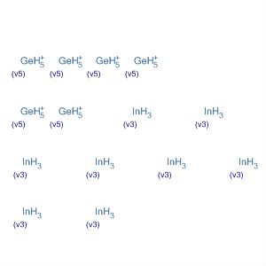 Germanium, compd. with indium (6:8) molecular structure
