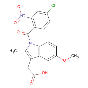 1H-Indole-3-acetic acid,1-(4-chloro-2-nitrobenzoyl)-5-methoxy-2-methyl-