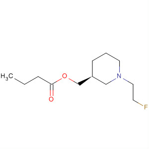 Butanoic acid, [(3S)-1-(2-fluoroethyl)-3-piperidinyl]methyl ester