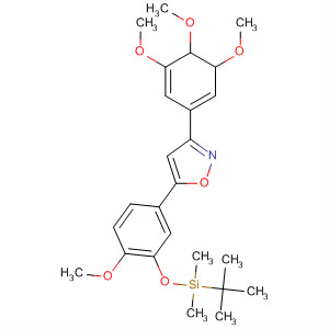 Isoxazole,5-[3-[[(1,1-dimethylethyl)dimethylsilyl]oxy]-4-methoxyphenyl]-4,5-dihydro-3-(3,4,5-trimethoxyphenyl)-
