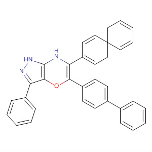 Pyrazolo[4,3-b][1,4]oxazine,5,6-bis([1,1'-biphenyl]-4-yl)-1,7-dihydro-3-phenyl-