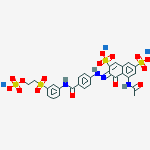 5-(acetamido)-4-hydroxy-3-[[4-[[[3-[[2-(sulphooxy)ethyl]sulphonyl]phenyl]amino]carbonyl]phenyl]azo]naphthalene-2,7-disulphonic acid, sodium salt