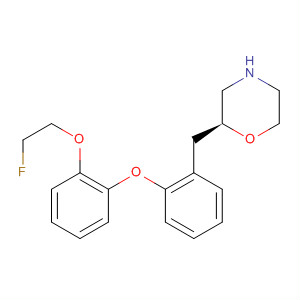Morpholine, 2-[(S)-[2-(2-fluoroethoxy)phenoxy]phenylmethyl]-, (2S)-
