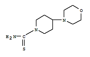 1-Piperidinecarbothioamide,  4-(4-morpholinyl)-