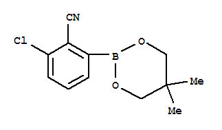 3-CHLORO-2-CYANOPHENYLBORONIC ACID NEOPENTYL GLYCOL ESTER