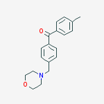4-METHYL-4-MORPHOLINOMETHYL BENZOPHENONE