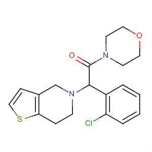 Morpholine,4-[(2-chlorophenyl)(6,7-dihydrothieno[3,2-c]pyridin-5(4H)-yl)acetyl]-
