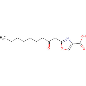 4-Oxazolecarboxylic acid, 2-(2-oxononyl)-