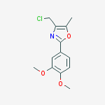 4-(chloromethyl)-2-(3,4-Dimethoxyphenyl)-5-MethylOxazole