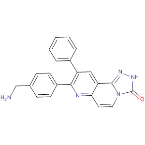 1,2,4-Triazolo[3,4-f][1,6]naphthyridin-3(2H)-one,8-[4-(aminomethyl)phenyl]-9-phenyl-