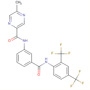 2-Pyrazinecarboxamide,N-[3-[[[2,4-bis(trifluoromethyl)phenyl]amino]carbonyl]phenyl]-5-methyl-
