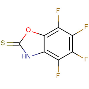 2(3H)-Benzoxazolethione, 4,5,6,7-tetrafluoro-