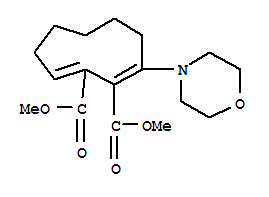 Dimethyl 3-(4-morpholinyl)-2,9-cyclononadiene-1,2-dicarboxylate