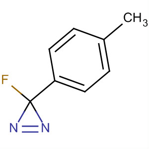 3H-Diazirine, 3-fluoro-3-(4-methylphenyl)- molecular structure