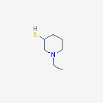 3-Piperidinethiol, 1-ethyl- molecular structure