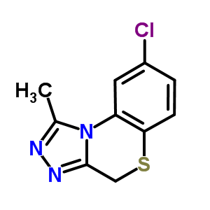8-chloro-1-methyl-4H-[1,2,4]triazolo[3,4-c][1,4]benzothiazine